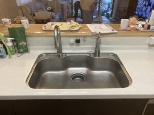 岩手キッチン取付け隊 タッチレス水栓の取替 施工後