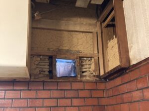 岩手キッチン取付け隊 ターボファンフードの取替 施工前