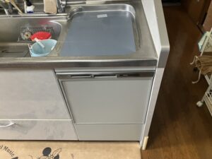 長崎キッチン取付け隊 トップオープン食洗機の工事 施工後