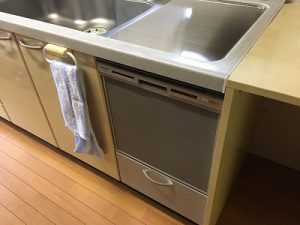 青森キッチン取付け隊 トップオープン食洗機の工事 施工後
