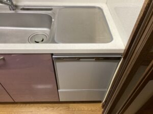 岩手キッチン取付け隊 トップオープン食洗機の工事 施工後