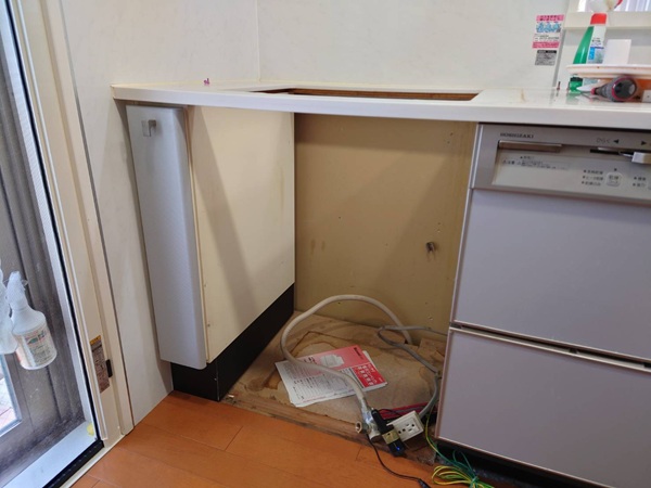 青森キッチン取付け隊 ビルトインオーブンリフォーム