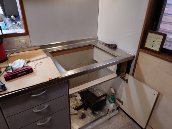 鳥取キッチン取付け隊 ビルトインガスコンロリフォーム