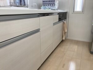 島根キッチン取付け隊 ビルトイン食洗機の後付け新設 施工後