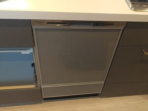 ビルトイン食洗機の後付け新設　施工後