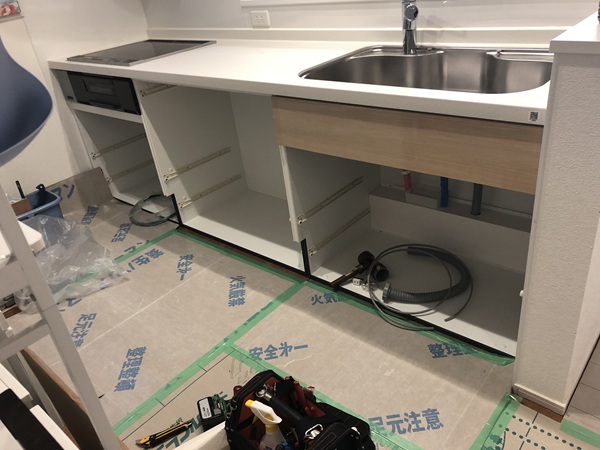 岩手キッチン取付け隊 ビルトイン食洗機リフォーム