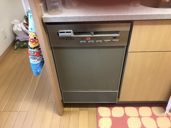 山梨キッチン取付け隊　ビルトイン食洗機リフォーム
