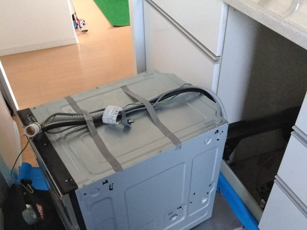 鳥取キッチン取付け隊 ビルトイン食洗機リフォーム