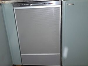 大分キッチン取付け隊　フロントオープン食洗機の工事　施工後