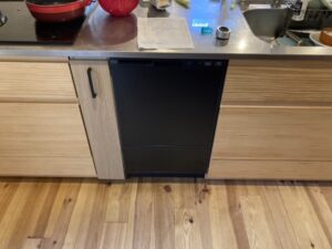 岩手キッチン取付け隊 フロントオープン食洗機の工事 施工後