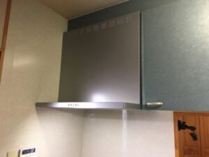 岩手キッチン取付け隊 プロペラからシロッコファンへの取替 施工後
