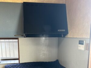 青森キッチン取付け隊 プロペラファンフード取替 施工前