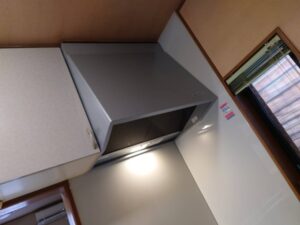 大分キッチン取付け隊　プロペラファンフード取替　施工後 