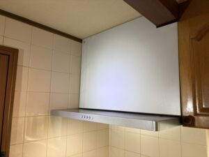 青森キッチン取付け隊 シロッコファンフードの取替 施工後