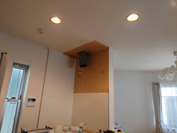 鳥取キッチン取付け隊 レンジフードリフォーム