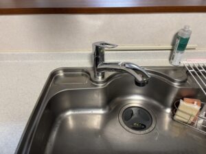 高知キッチン取付け隊　ワンホールシングル水栓の取替　施工後