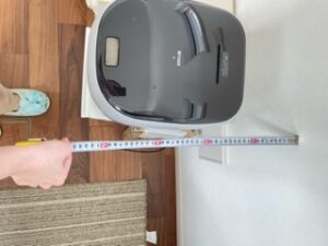 秋田キッチン取付け隊 家電収納ユニットの取付け