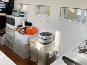 岩手キッチン取付け隊 家電収納ユニットの取付け 施工前