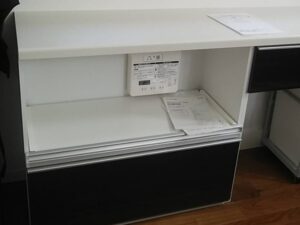 鳥取キッチン取付け隊 家電収納ユニットの取付け 施工後