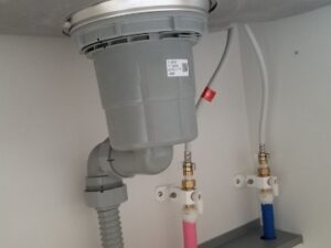 島根キッチン取付け隊 排水トラップの交換 施工前