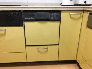 長崎キッチン取付け隊 機器を外して収納スペース化 施工前