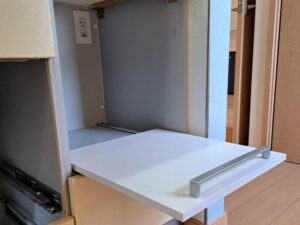 高知キッチン取付け隊　機器を外して収納スペース化　施工後