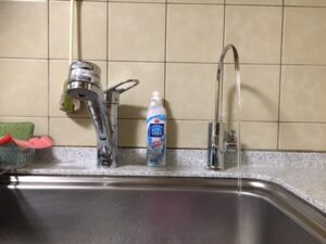 秋田キッチン取付け隊 浄水器の取替 施工後