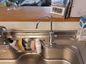 栃木キッチン取付け隊　浄水器の取替　施工後