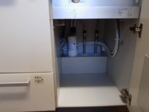佐賀キッチン取付け隊　浄水器の取替　施工後