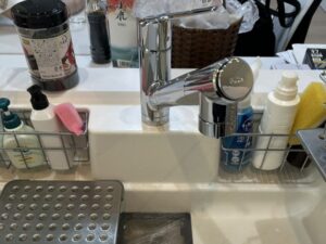 福井キッチン取付け隊　浄水器一体水栓の取替　施工後
