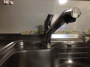 佐賀キッチン取付け隊　浄水器一体水栓の取替　施工後