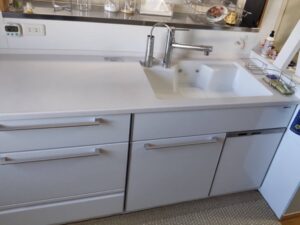 高知キッチン取付け隊　浄水栓を後付け　施工後