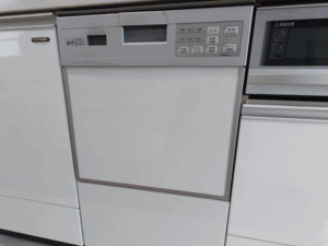 鳥取キッチン取付け隊 浅型を深型食洗機に取替 施工前