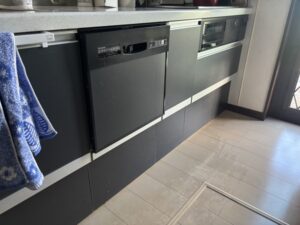 岩手キッチン取付け隊 浅型を深型食洗機に取替 施工前