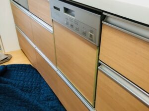 島根キッチン取付け隊 浅型を深型食洗機に取替 施工前