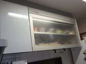 長崎キッチン取付け隊 電動昇降乾燥機の工事 施工前
