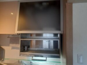 佐賀キッチン取付け隊　電動昇降乾燥機の工事　施工前