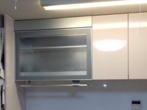 福井キッチン取付け隊　電動昇降乾燥機の工事　施工前