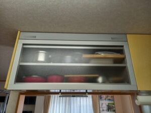 秋田キッチン取付け隊 電動昇降乾燥機の工事 施工前