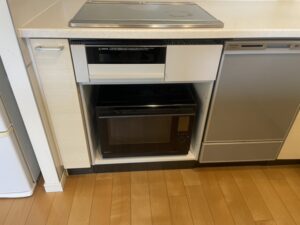 岩手キッチン取付け隊 電気オーブンの取外し 施工後