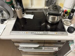 鳥取キッチン取付け隊 電気オーブンの取替 施工前