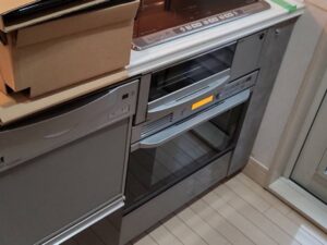 岩手キッチン取付け隊 電気オーブンを後付 施工後