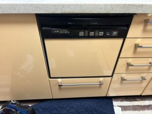 島根キッチン取付け隊 食洗機の取外して収納 施工前