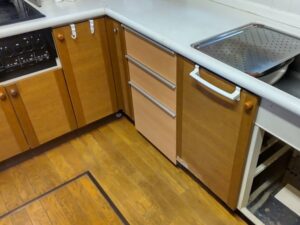 高知キッチン取付け隊　食洗機の取外して収納　施工後