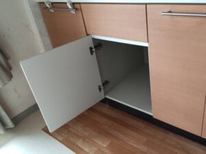 大分キッチン取付け隊　食洗機の取外して収納　施工後