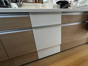 山形キッチン取付け隊　食洗機の取外して収納　施工後