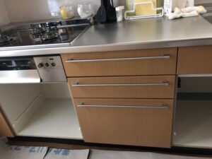 島根キッチン取付け隊 食洗機の無理やりリフォーム 施工前