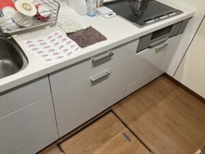 大分キッチン取付け隊　食洗機の無理やりリフォーム　施工前
