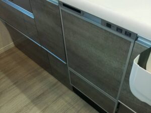 山梨キッチン取付け隊　食洗機の無理やりリフォーム　施工後