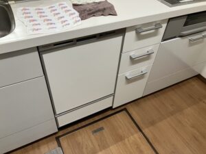 大分キッチン取付け隊　食洗機の無理やりリフォーム　施工後